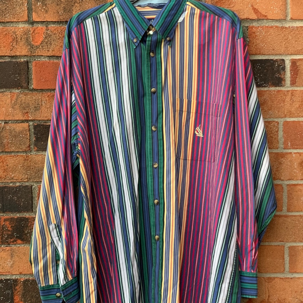 Vintage 90s Nautica Button Up